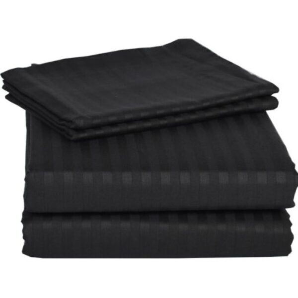 cearceaf pat cu elastic negru
