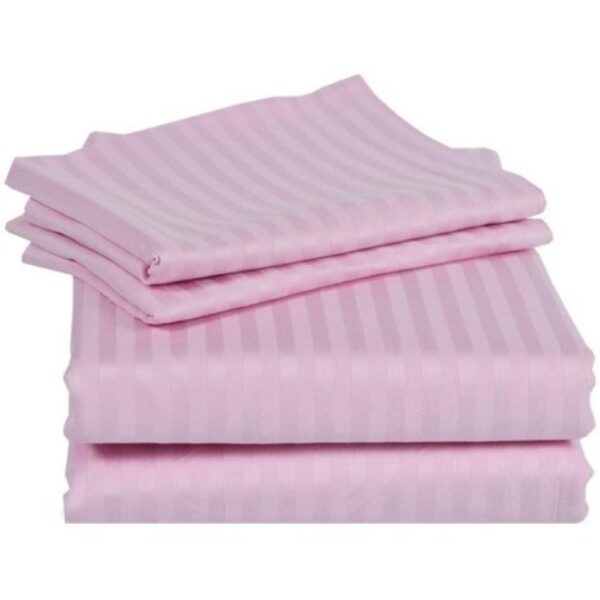 cearceaf pat cu elastic roz