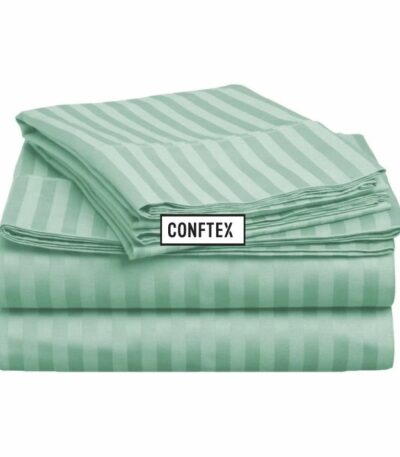 cearceaf pat cu elastic verde menta