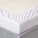 cearceaf pat elastic damasc
