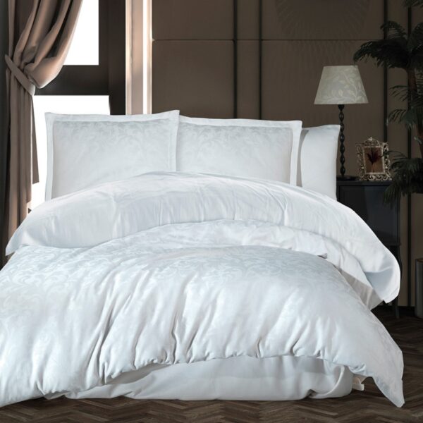 lenjerie de pat de lux jacquard satin payava v1
