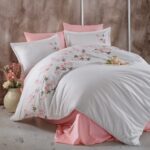 lenjerie pat bumbac satinat