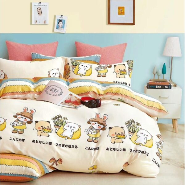 lenjerie pat copii percale imprimat prc25