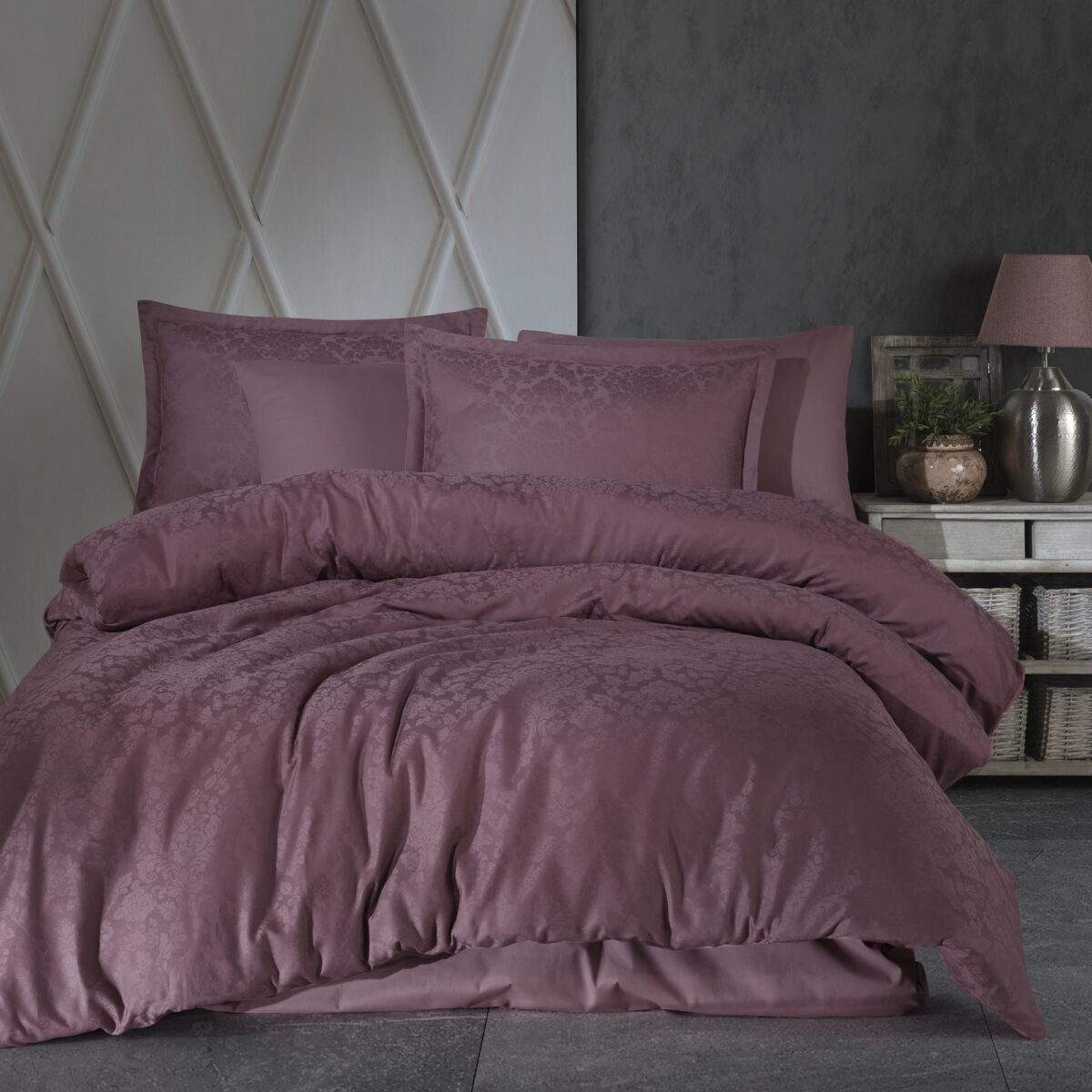 lenjerie pat de lux jacquard royalisa v2