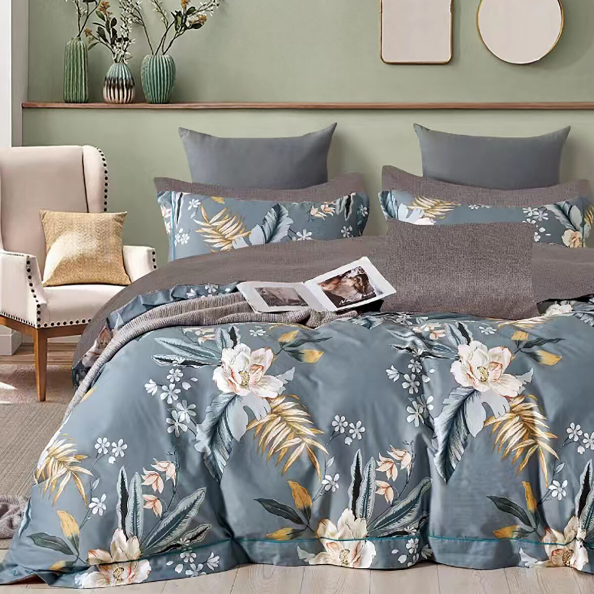 lenjerie pat bumbac percale PRC158