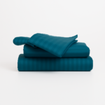 lenjerie pat damasc 2 persoane verde