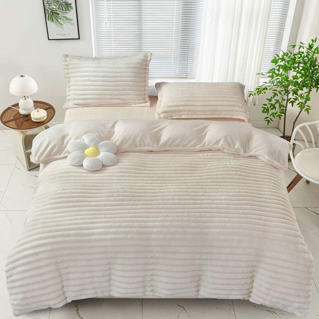 lenjerie pat cocolino line bej