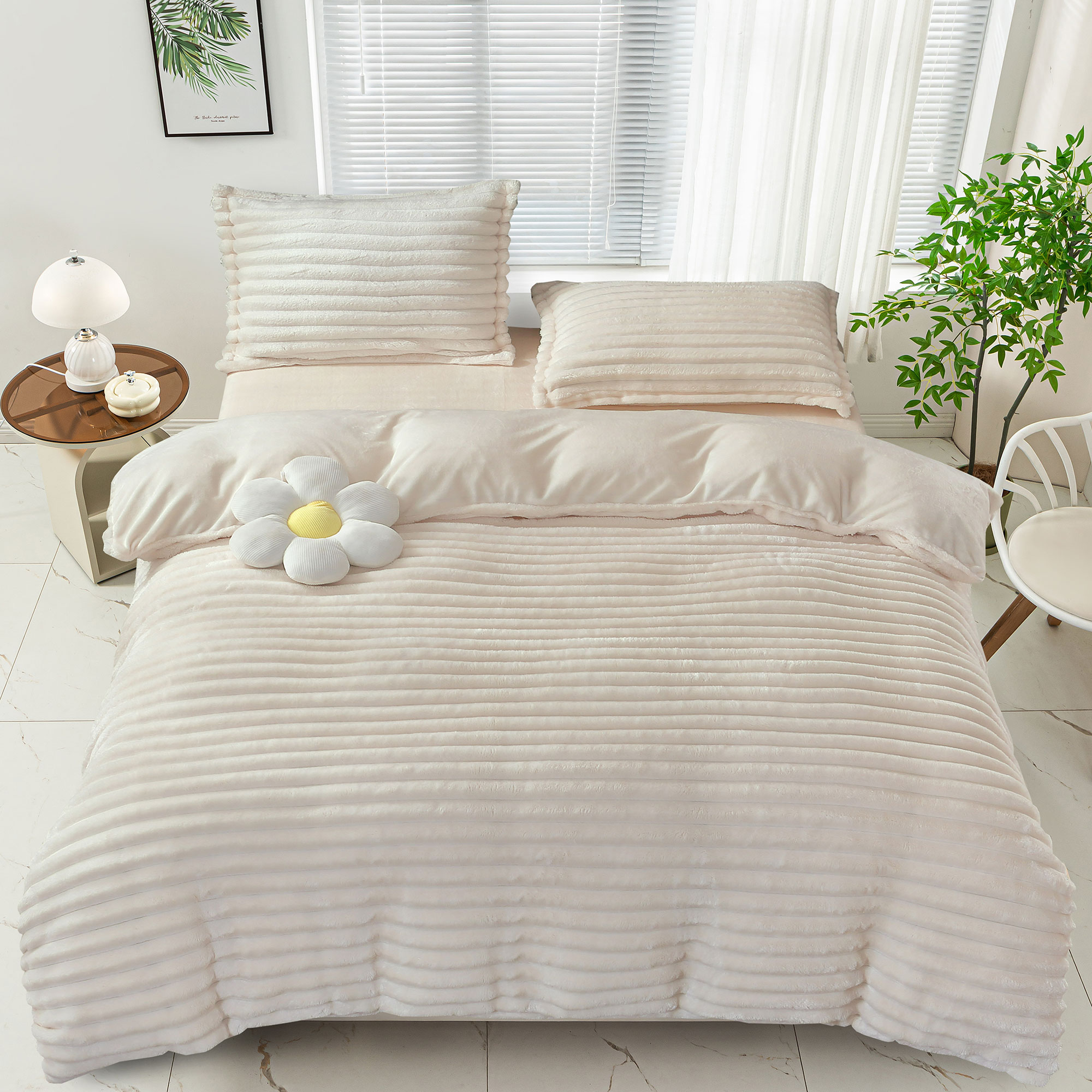 lenjerie-pat-cocolino-line-bej lenjerie pat cocolino line bej