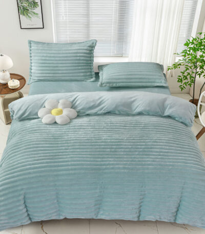 lenjerie pat cocolino line verde mentolat